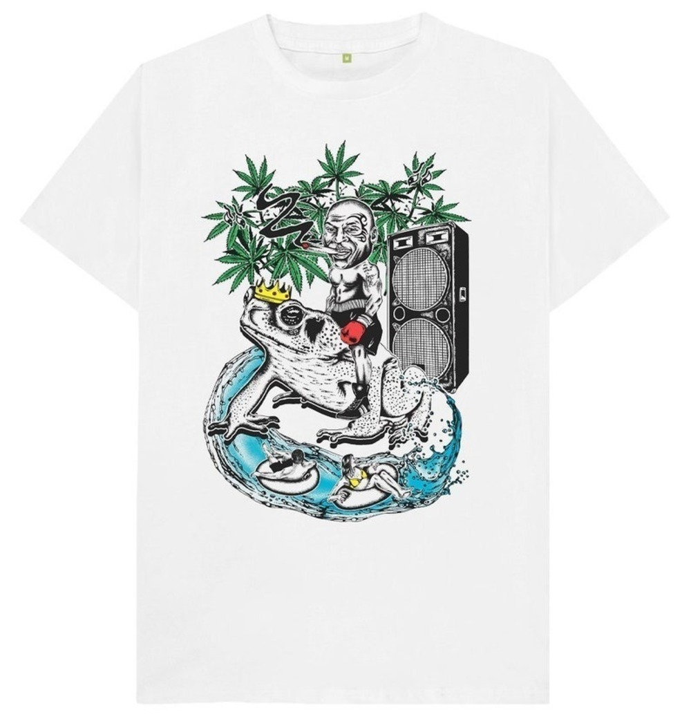 Mike Tyson Weed Resort Toad T Shirt
